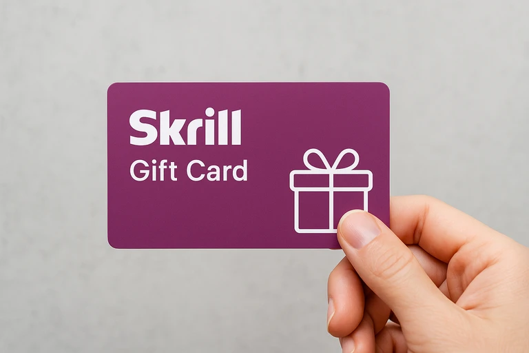 استفاده از گیفت کارت اسکریل و حساب skrill