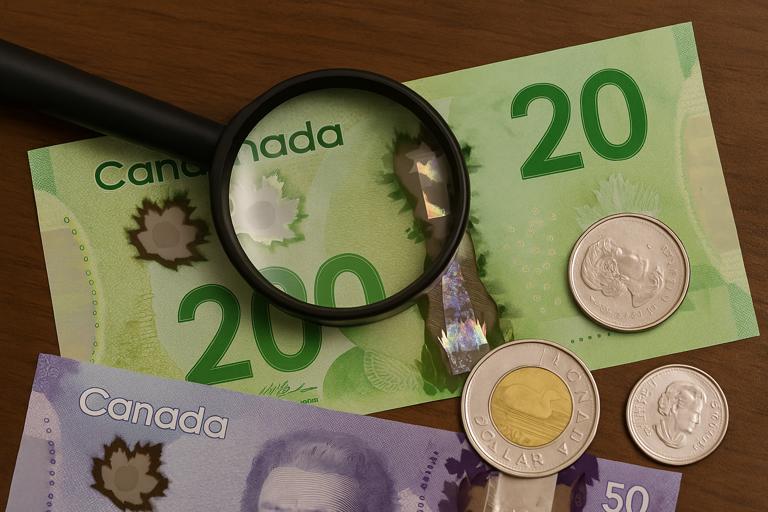 شناسایی دلار کانادا